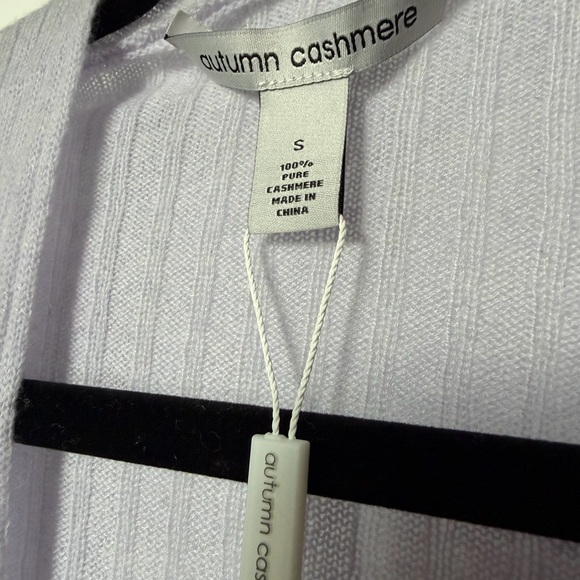 Autumn Cashmere Ribbed Cardigan - Picture 2 of 8